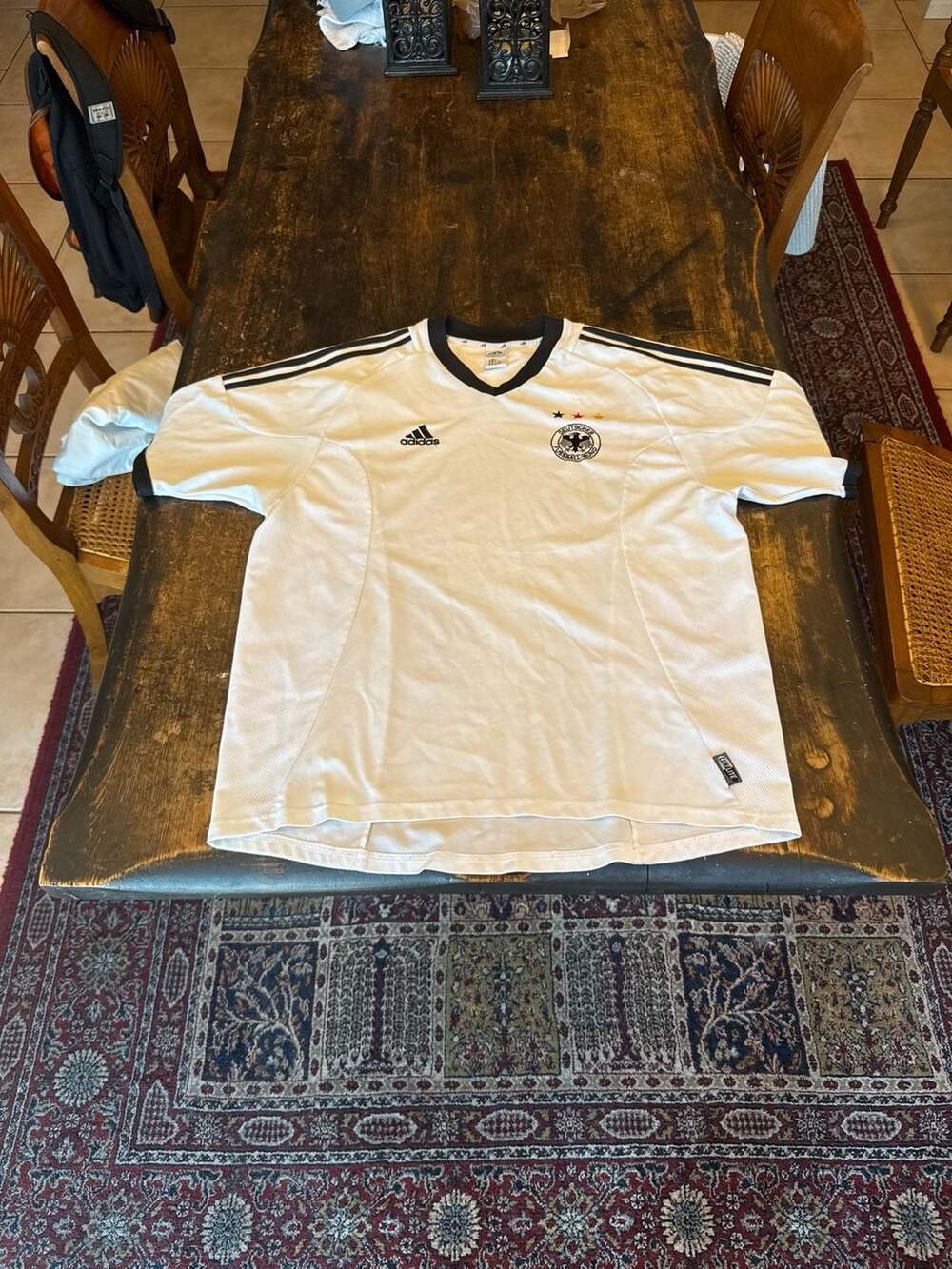 Vintage 2002-2004 Germany Home Soccer Jersey DFB Mens XL